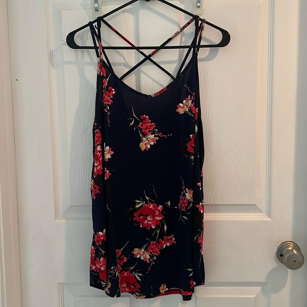 Strappy tank!